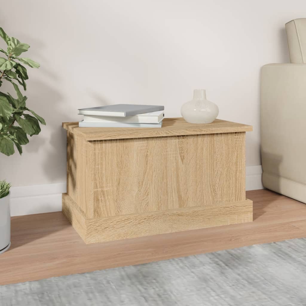 Oppbevaringsboks Sonoma eik 50x30x28 cm konstruert tre