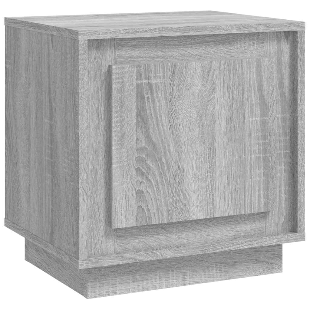 Nattbord sonoma eik 44x35x45 cm konstruert tre