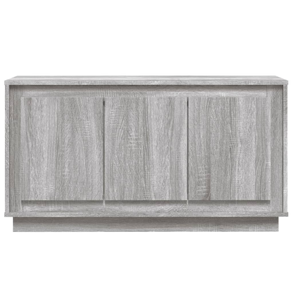 Skjenk grå sonoma 102x35x55 cm konstruert tre