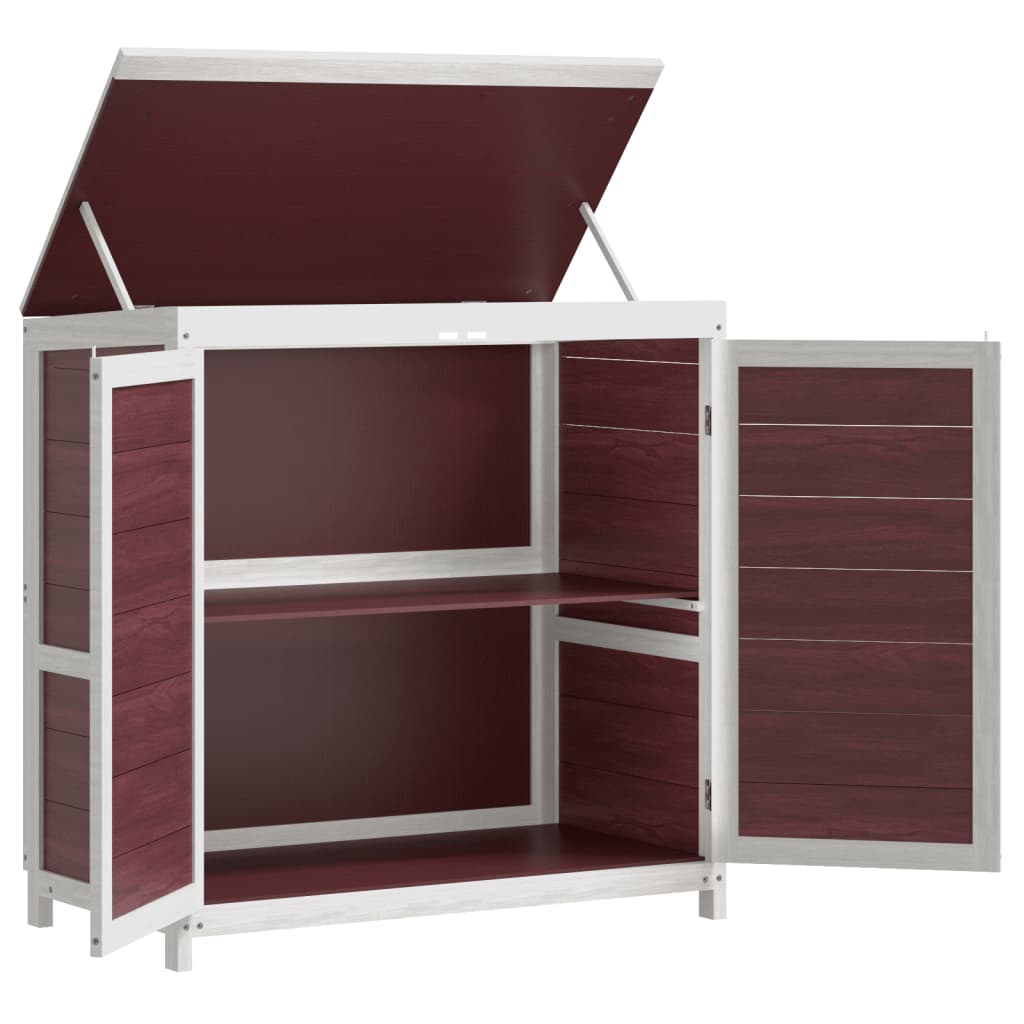 Redskapsbodsett for hage 2 stk mocca heltre furu