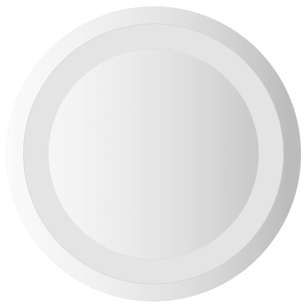 LED-baderomsspeil 30 cm rundt