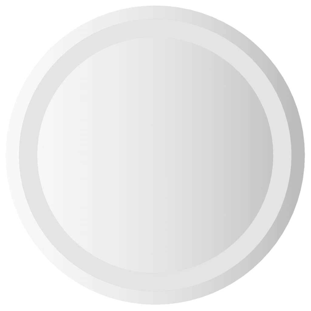 LED-baderomsspeil 40 cm rundt
