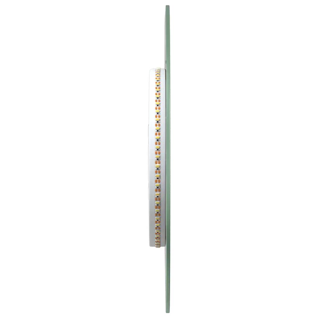 LED-baderomsspeil 40 cm rundt