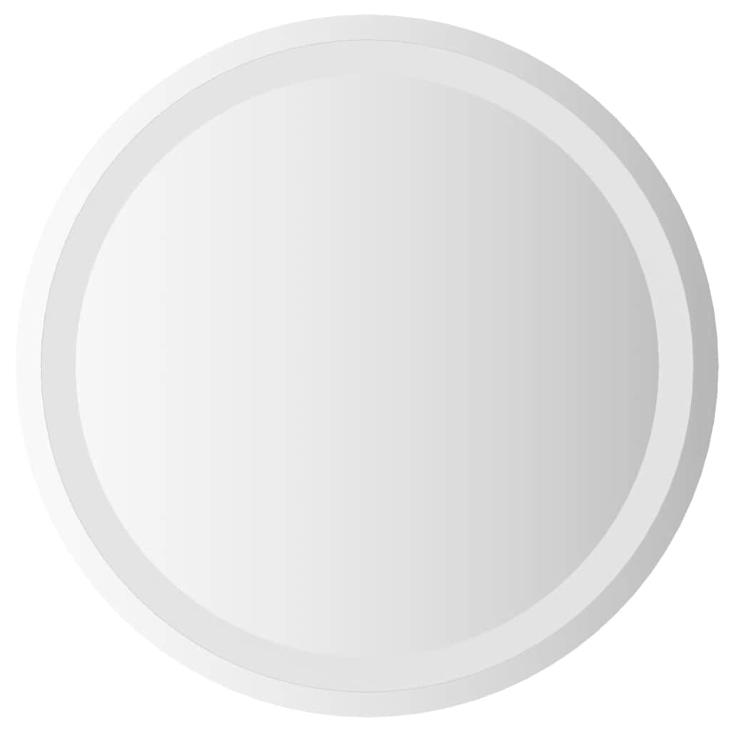 LED-baderomsspeil 50 cm rundt