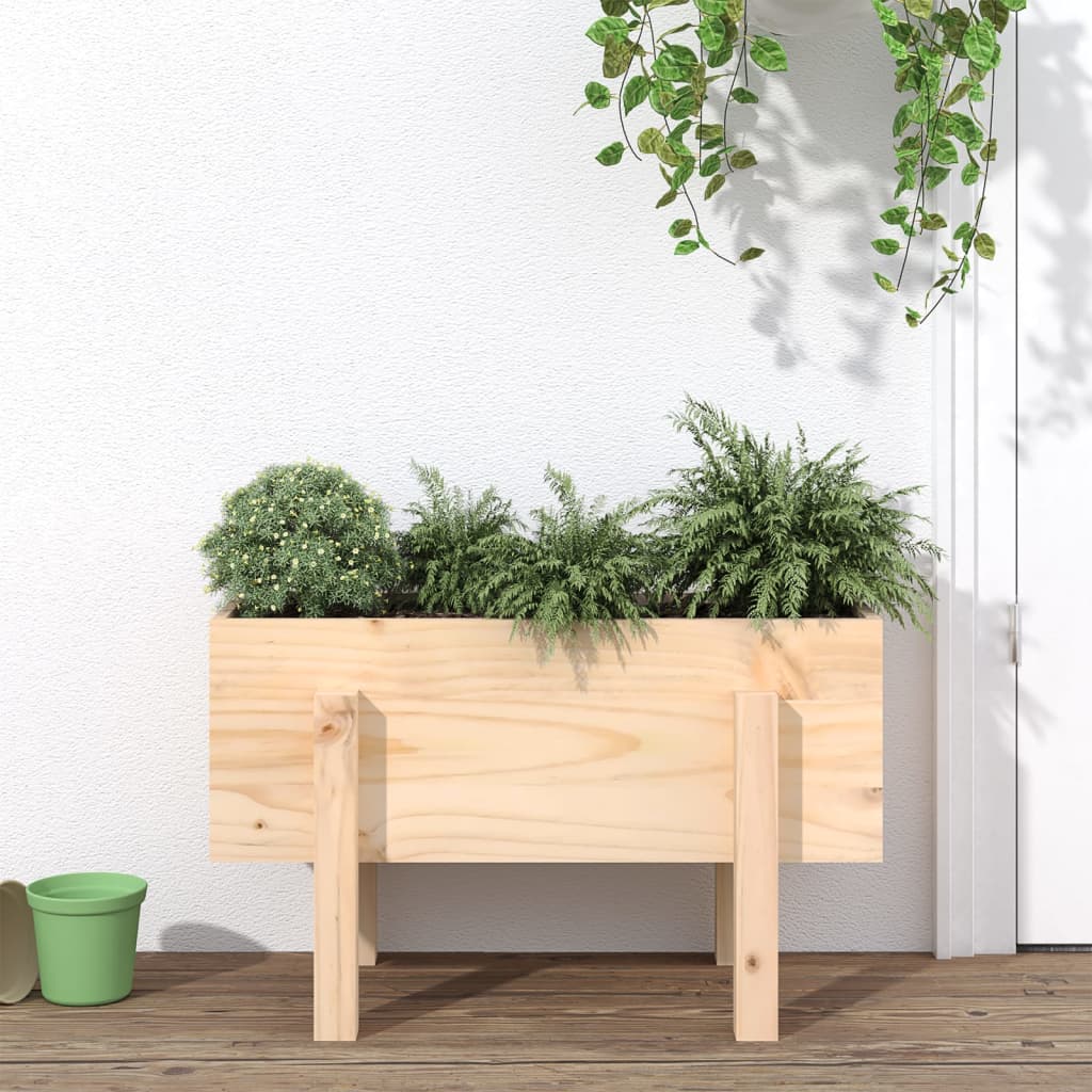 Hageplantekasse 62x30x38 cm heltre furu