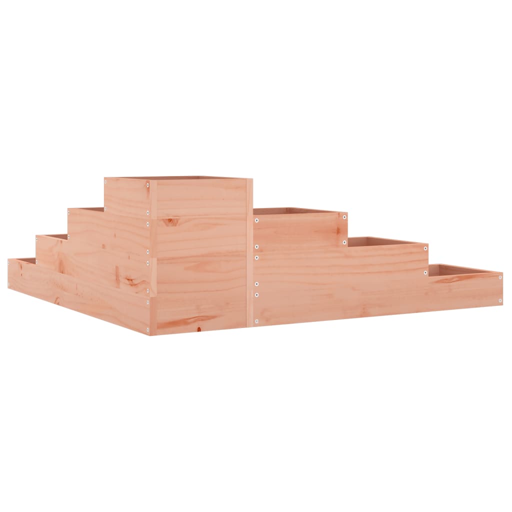 Hagepotte 4-etasjers 106x104,5x36 cm heltre Douglas