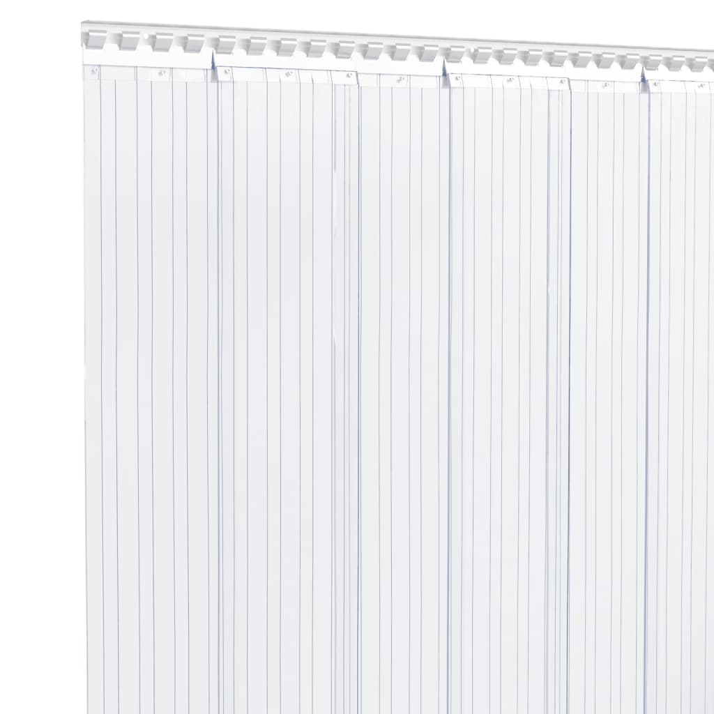 Dørgardin gjennomsiktig 300 mm x 2,6 mm 10 m PVC