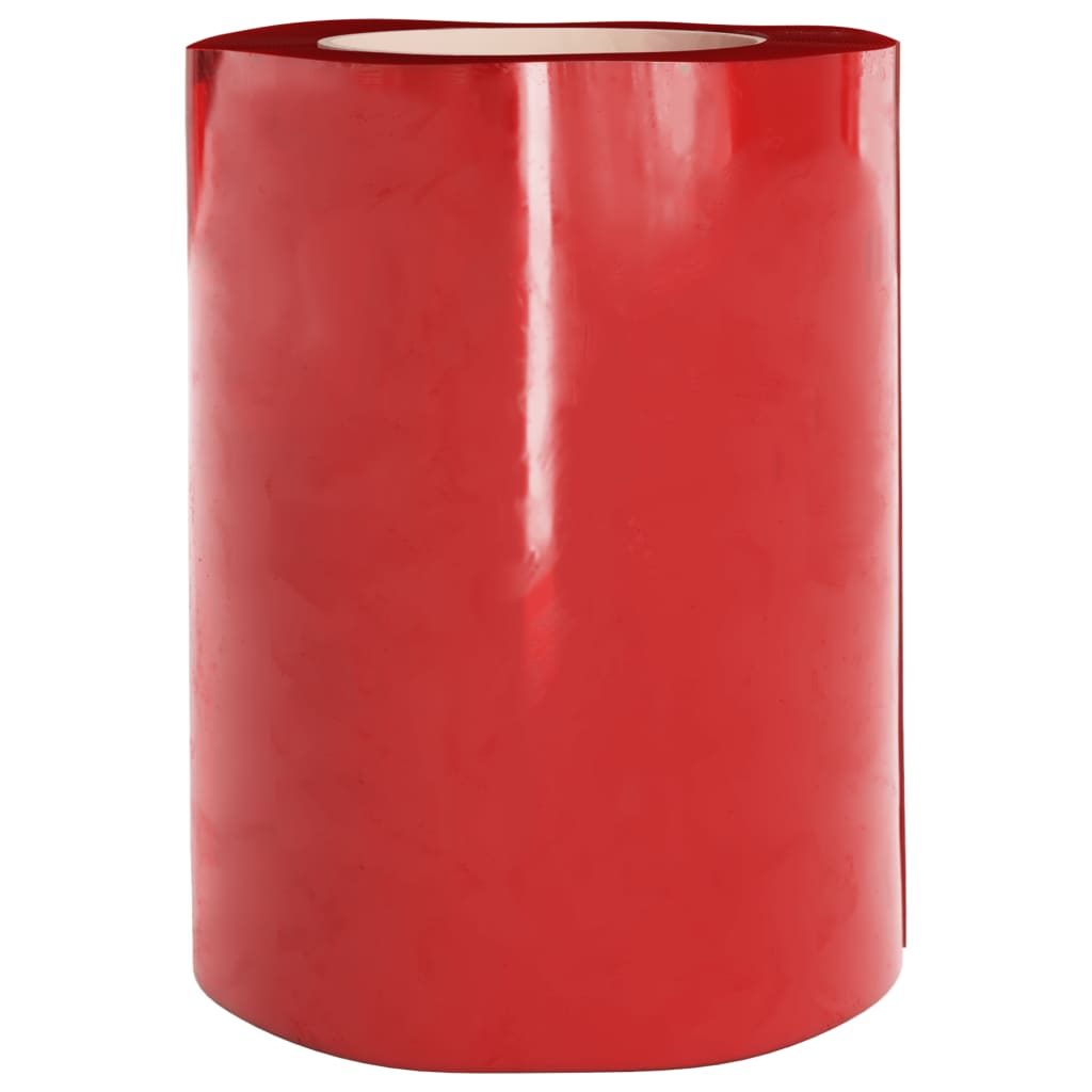 Dørgardin rød 300 mmx2,6 mm 25 m PVC