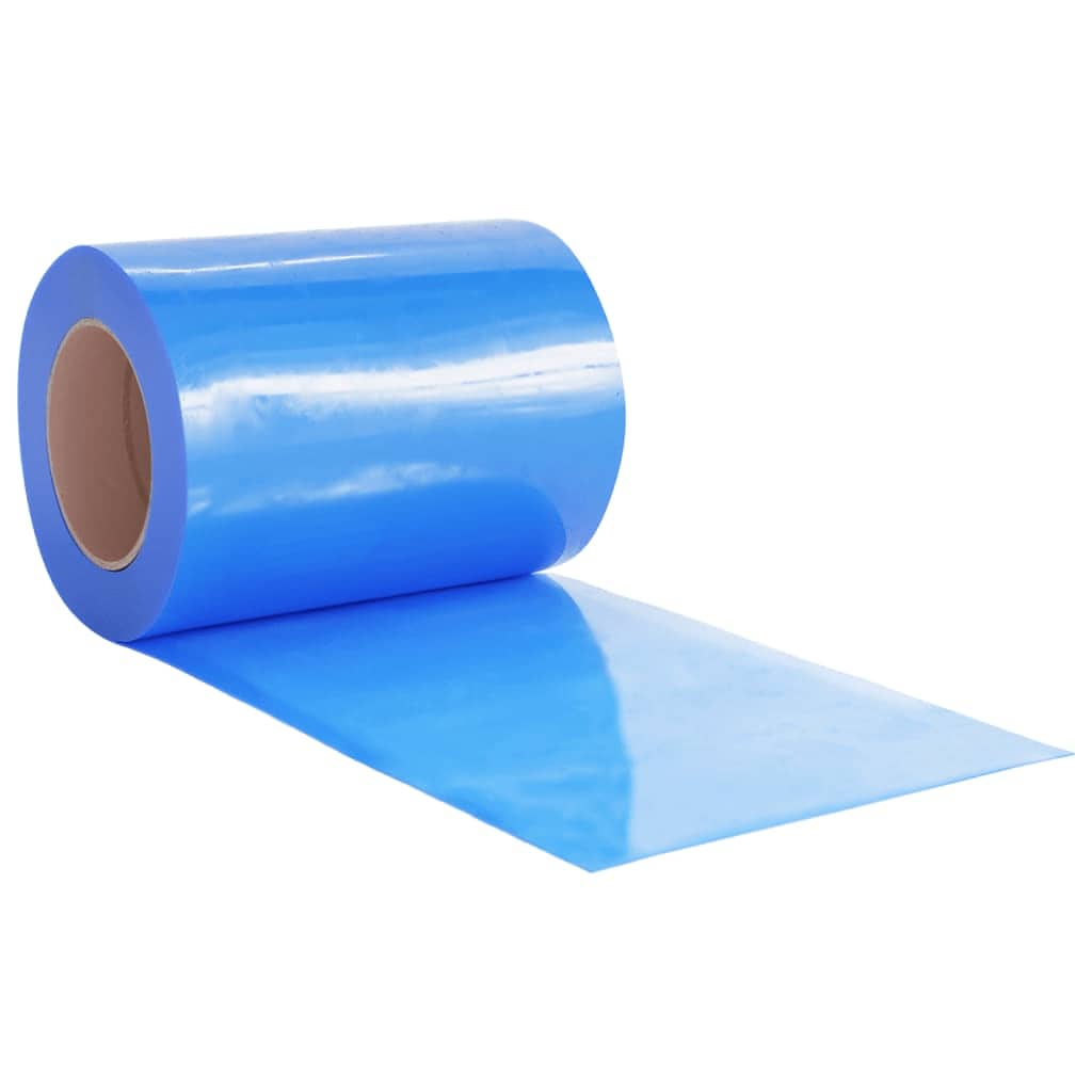 Dørgardin blå 300 mm x 2,6 mm 25 m PVC