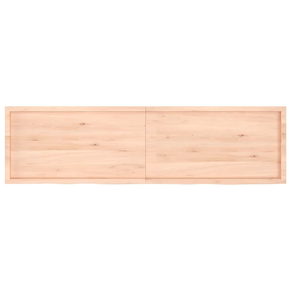 Vegghylle 220x60x(2-6) cm ubehandlet heltre eik