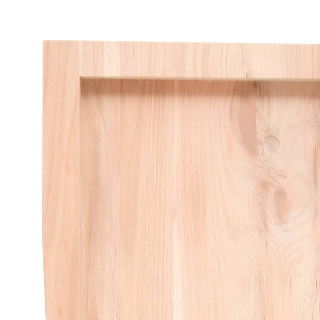 Vegghylle 220x60x(2-6) cm ubehandlet heltre eik