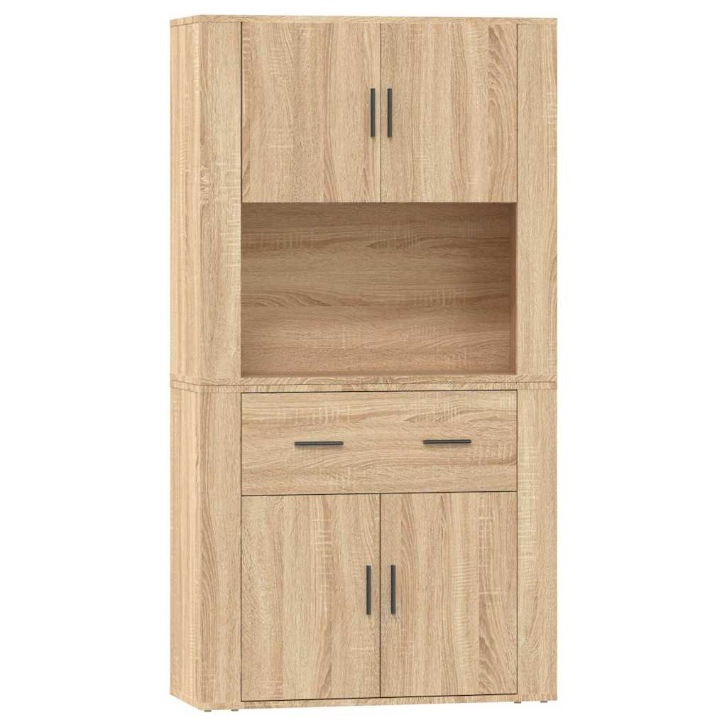 Highboard sonoma eik konstruert tre