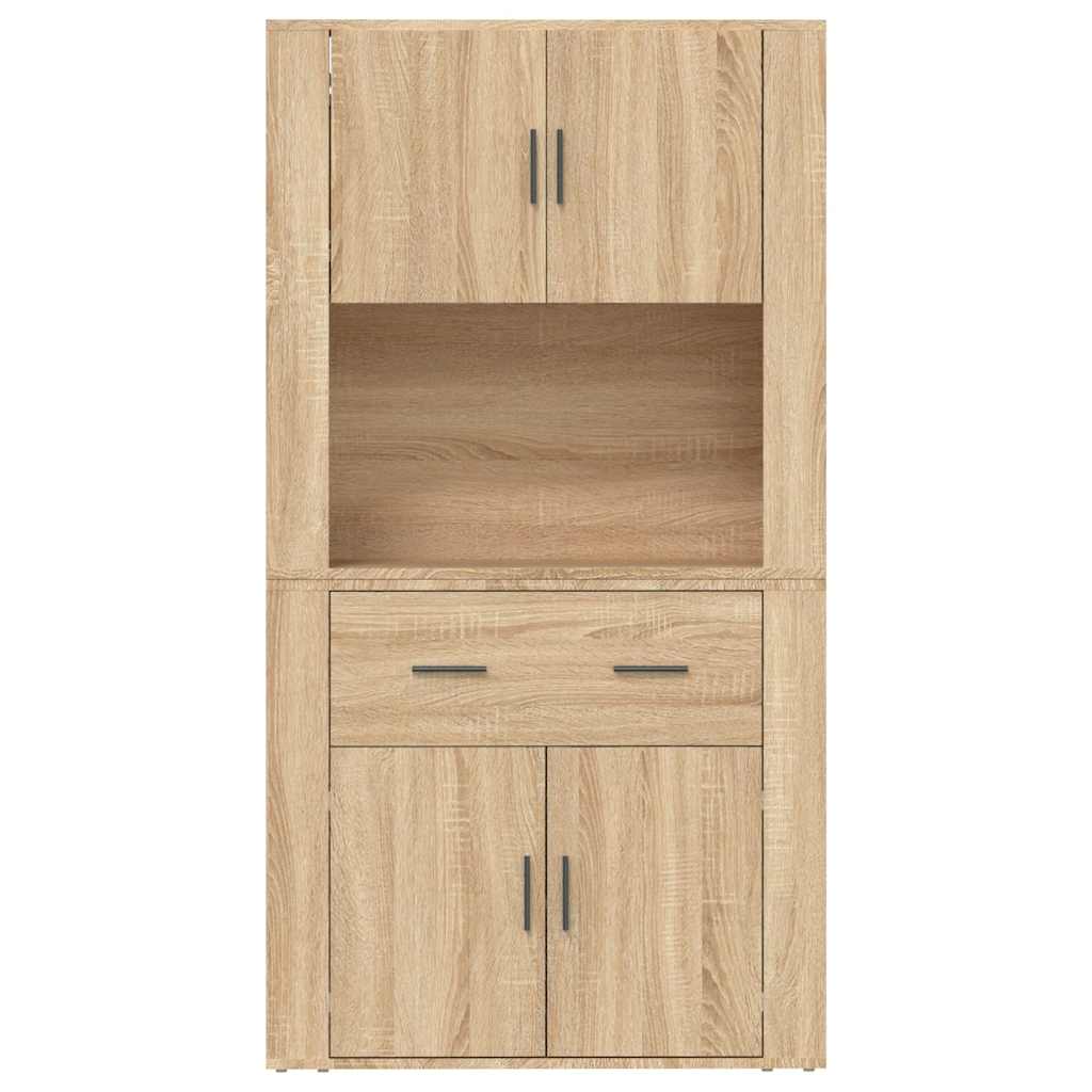 Highboard sonoma eik konstruert tre