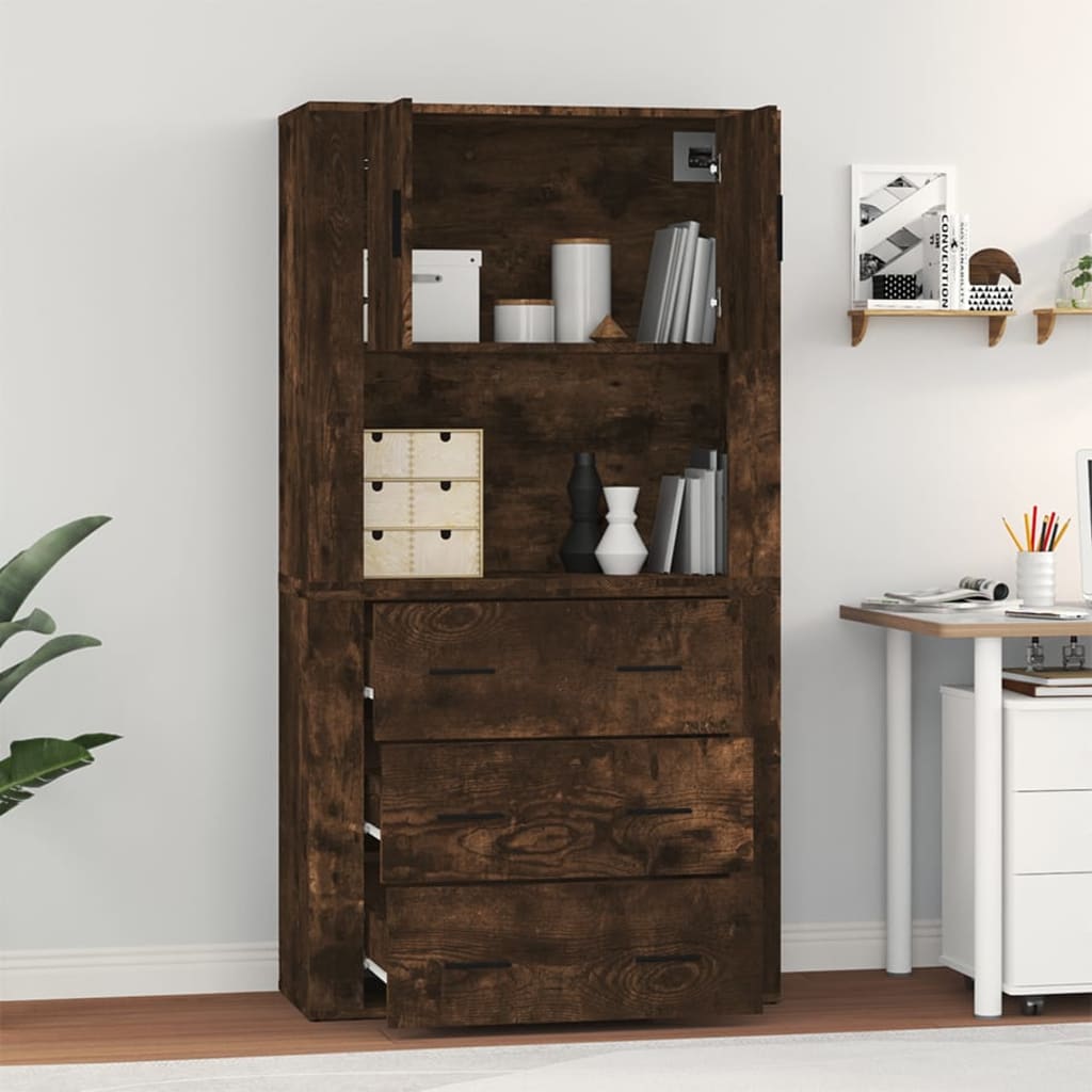 Highboard røkt eik konstruert tre