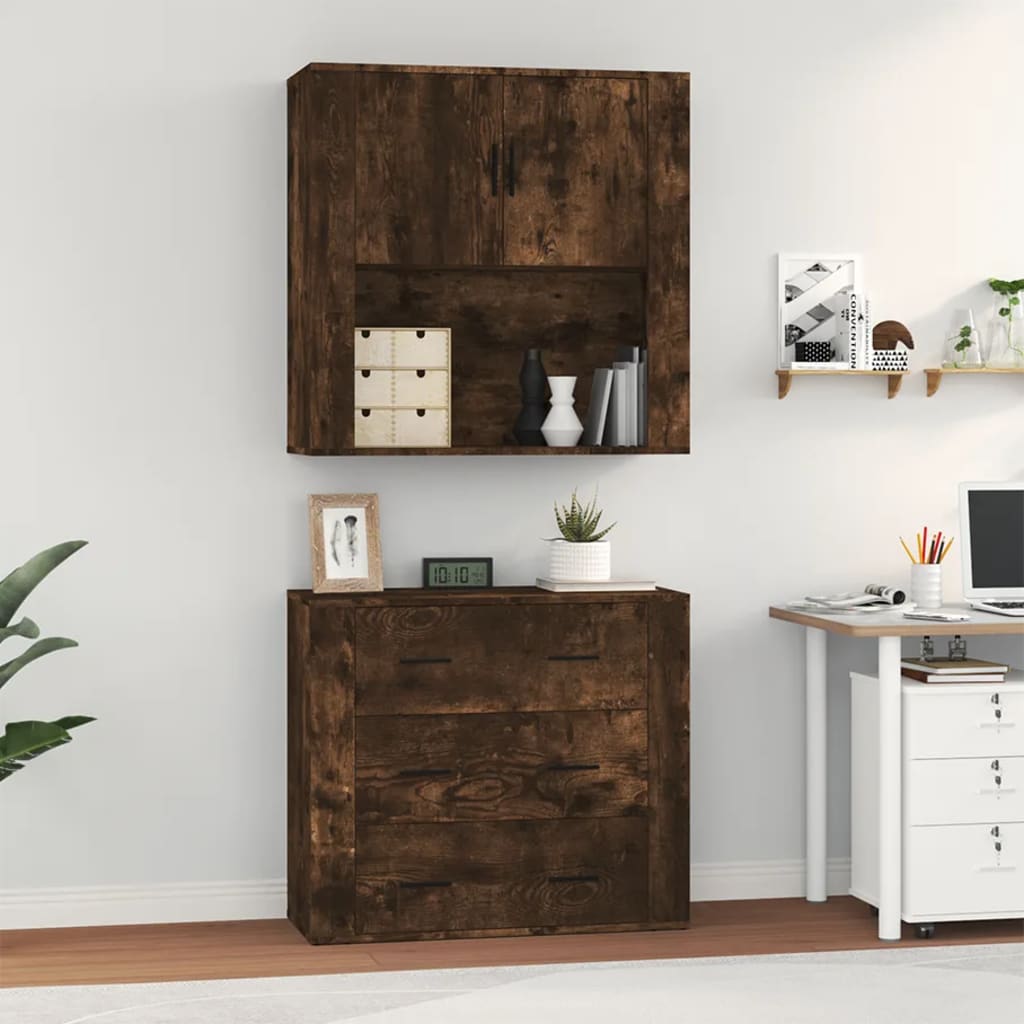 Highboard røkt eik konstruert tre