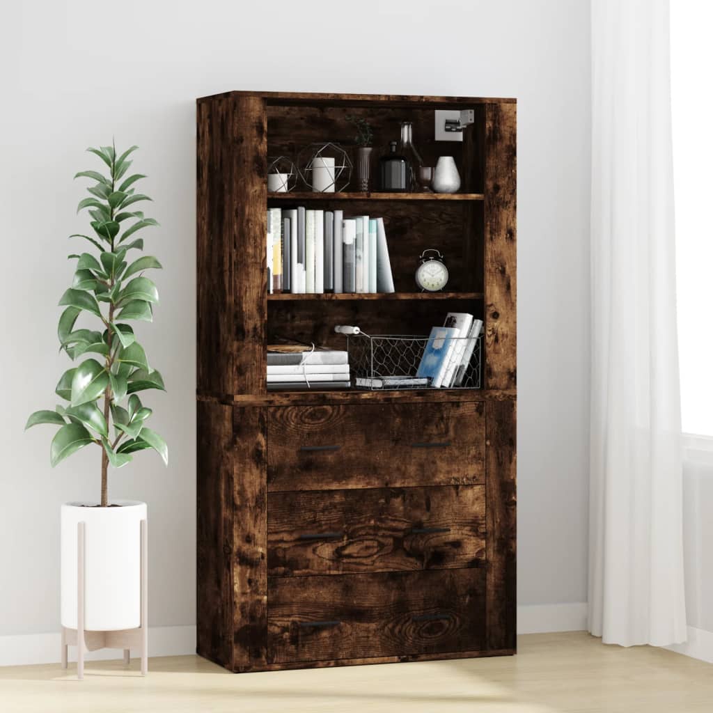 Highboard røkt eik konstruert tre