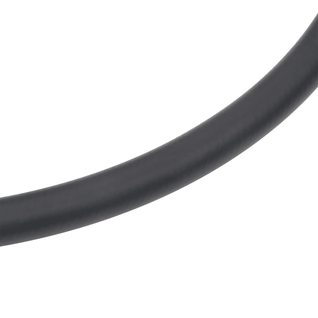 Luftslange svart 5 m hybrid gummi og PVC