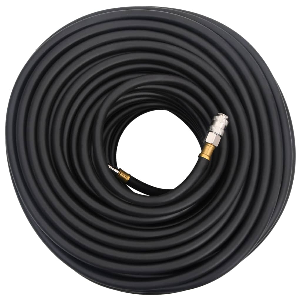 Luftslange svart 50 m hybrid gummi og PVC