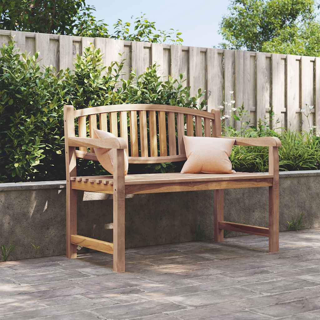 Hagebenk 114x59x87 cm heltre teak vidaXL