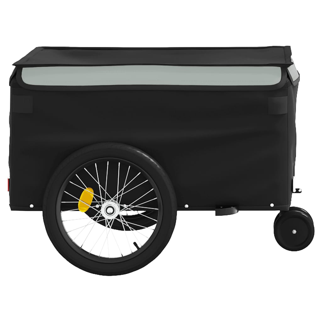 Sykkelvogn svart og grå 30 kg jern