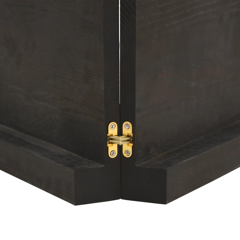 Bordplate mørkebrun 180x50x(2-6) cm behandlet heltre eik