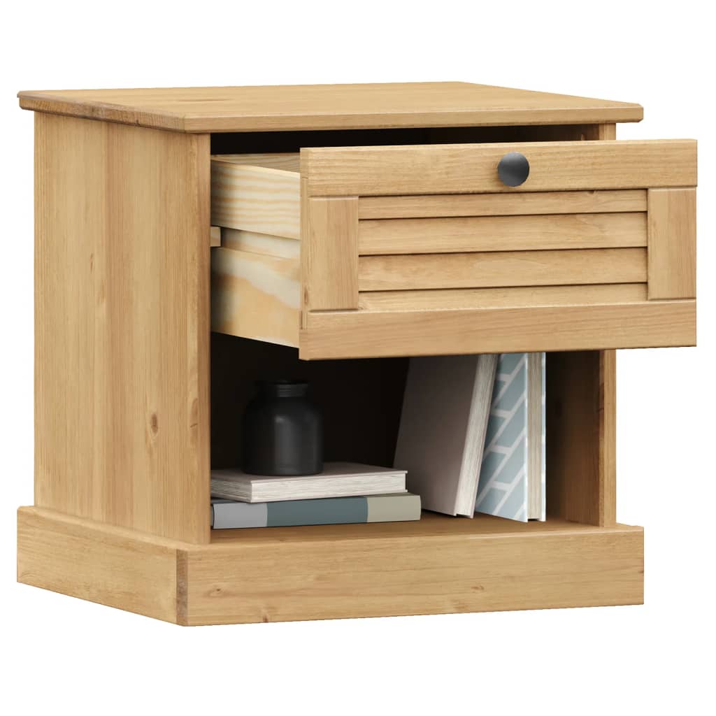 Nattbord VIGO 42x35x42 cm heltre furu
