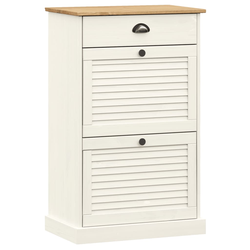 Skoskap VIGO 60x35x96 cm hvit heltre furu