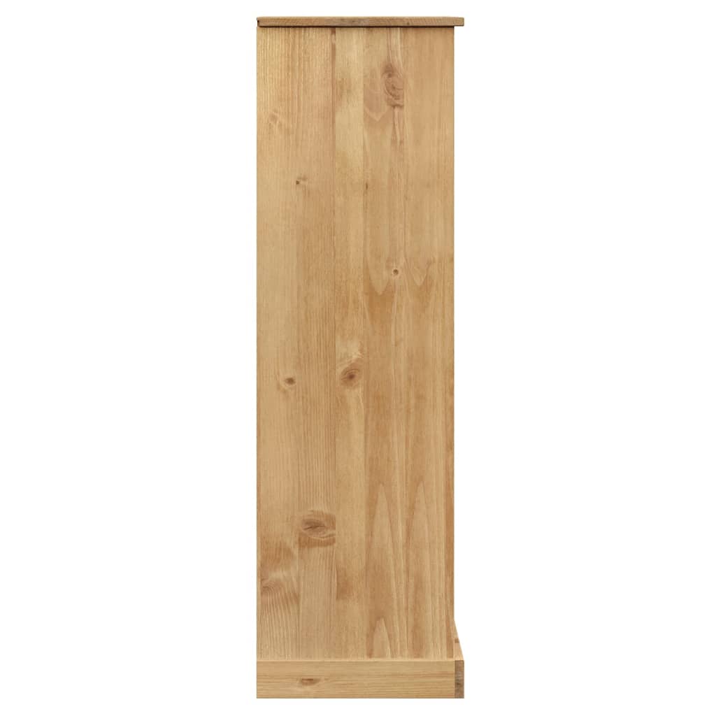 Bokhylle VIGO 90x35x114,5 cm heltre furu vidaXL