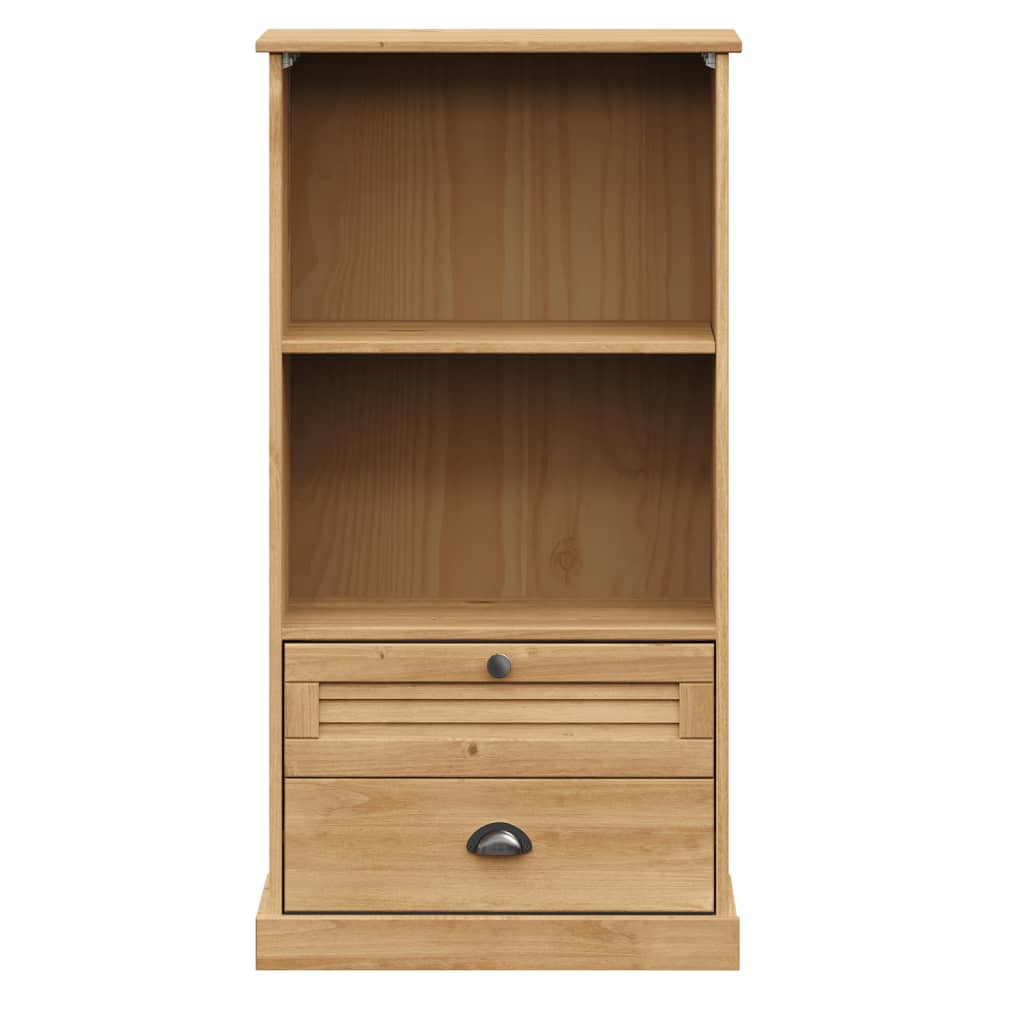 Bokhylle VIGO 60x35x114,5 cm heltre furu