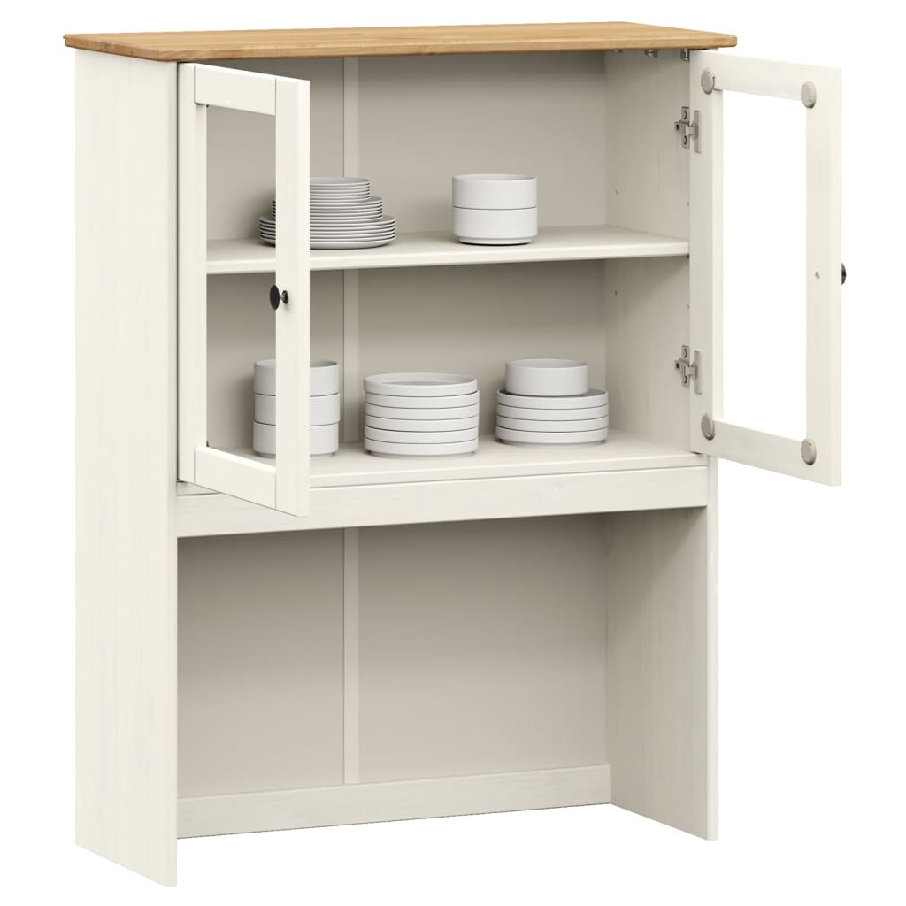 Topp til kommode VIGO hvit 78x30x100 cm heltre furu