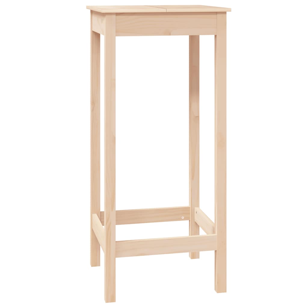 Barbord 50x50x110 cm heltre furu