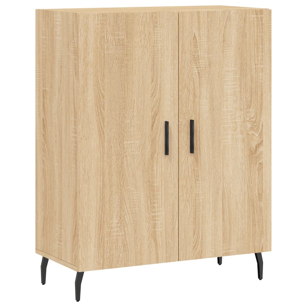 Skjenk sonoma eik 69,5x34x90 cm konstruert tre