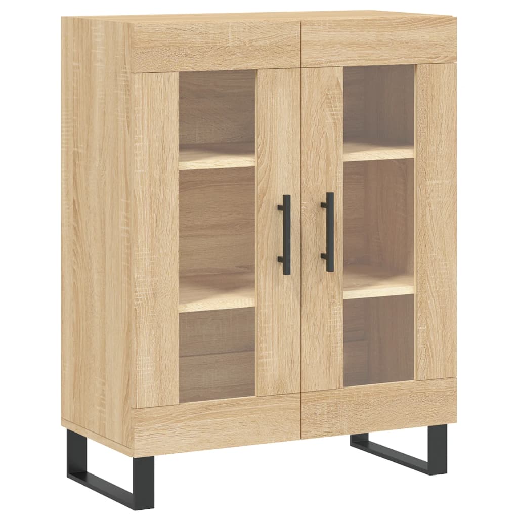 Skjenk sonoma eik 69,5x34x90 cm konstruert tre