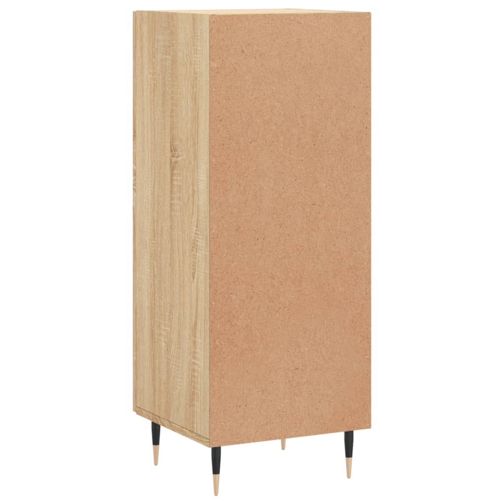 Skjenk sonoma eik 34,5x34x90 cm konstruert tre