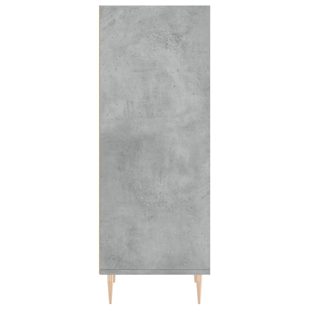 Skjenk betonggrå 34,5x32,5x90 cm konstruert tre