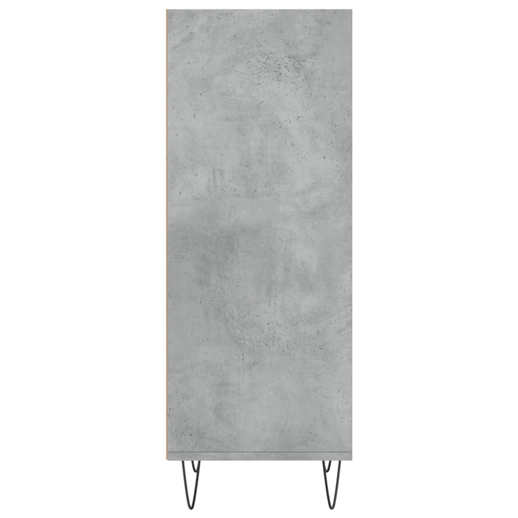 Skjenk betonggrå 34,5x32,5x90 cm konstruert tre