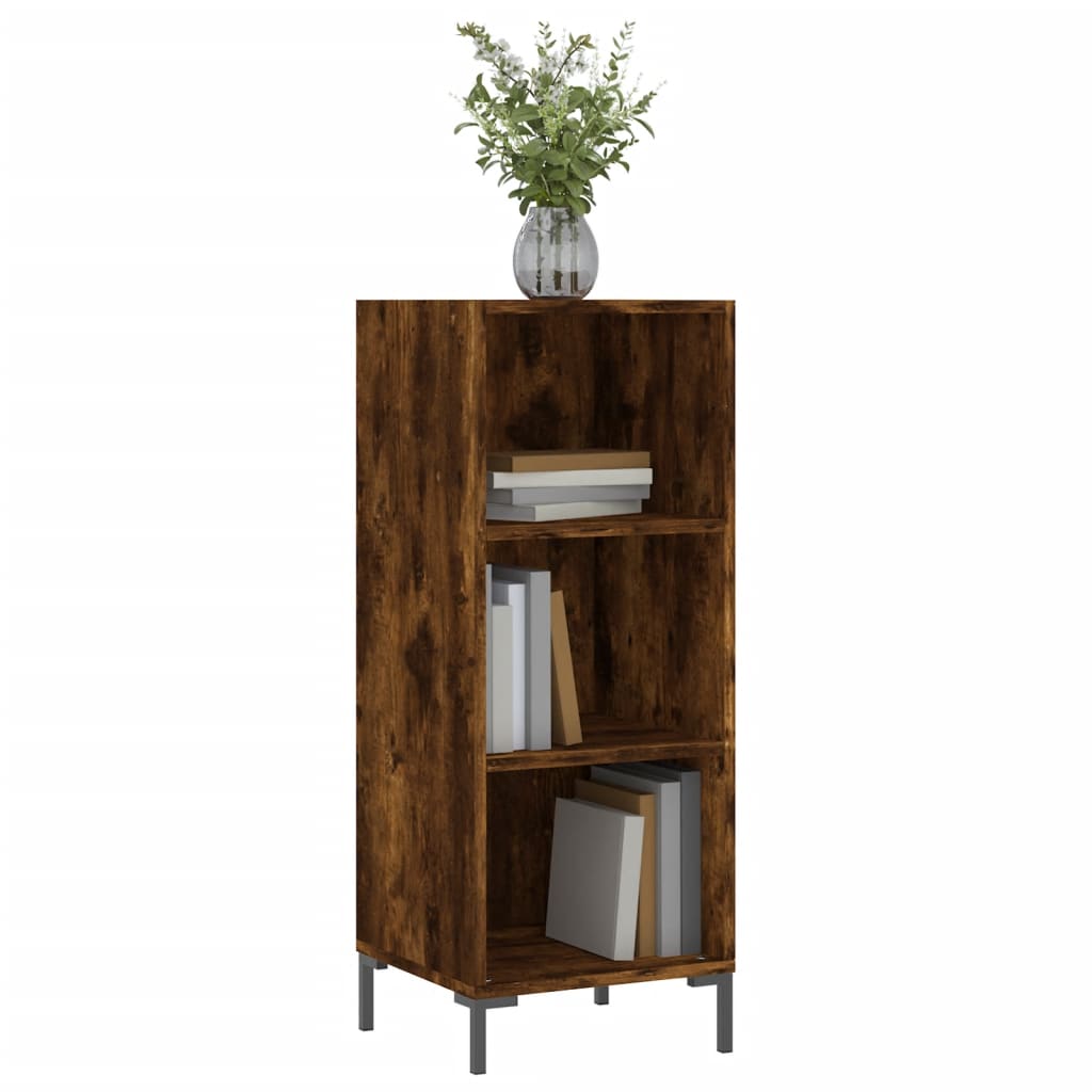 Skjenk røkt eik 34,5x32,5x90 cm konstruert tre