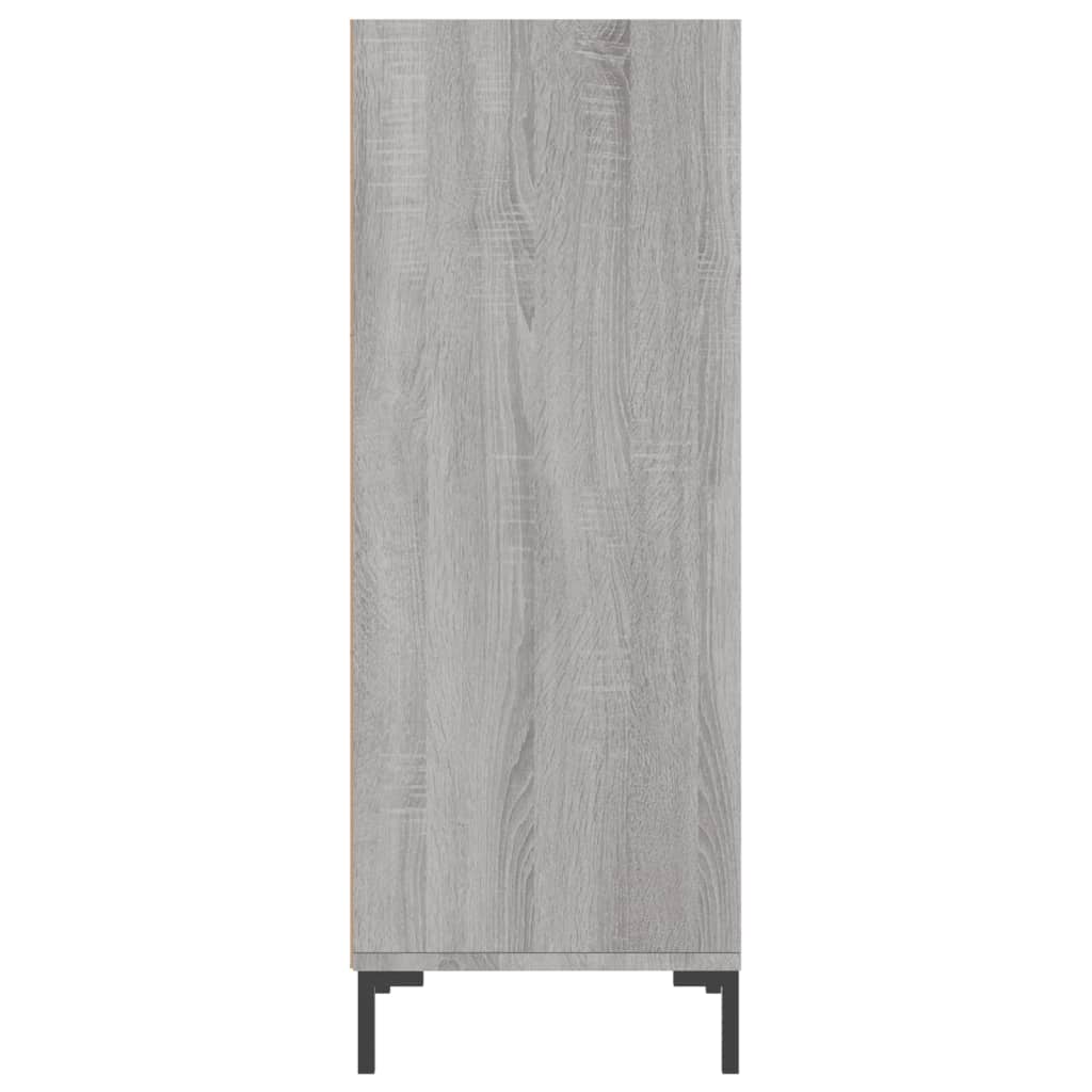 Skjenk grå sonoma 34,5x32,5x90 cm konstruert tre
