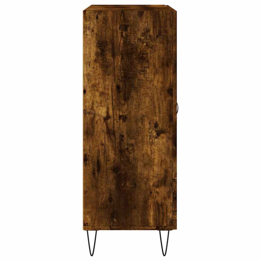 Skjenk røkt eik 69,5x34x90 cm konstruert tre