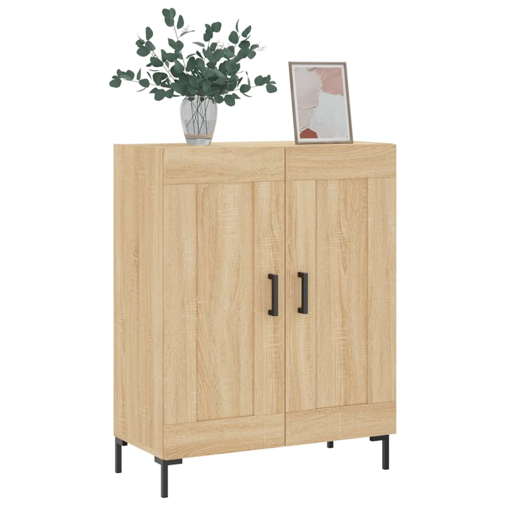 Skjenk sonoma eik 69,5x34x90 cm konstruert tre