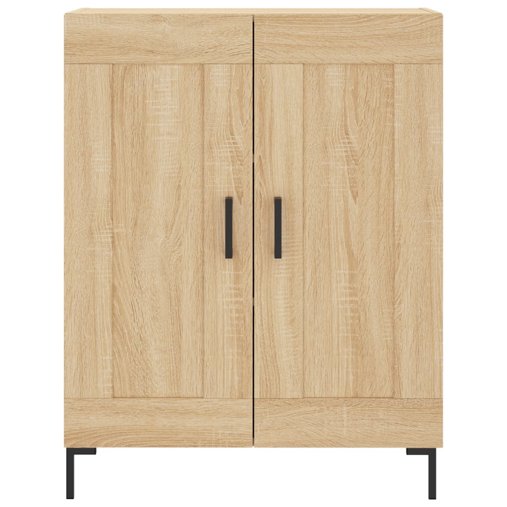 Skjenk sonoma eik 69,5x34x90 cm konstruert tre