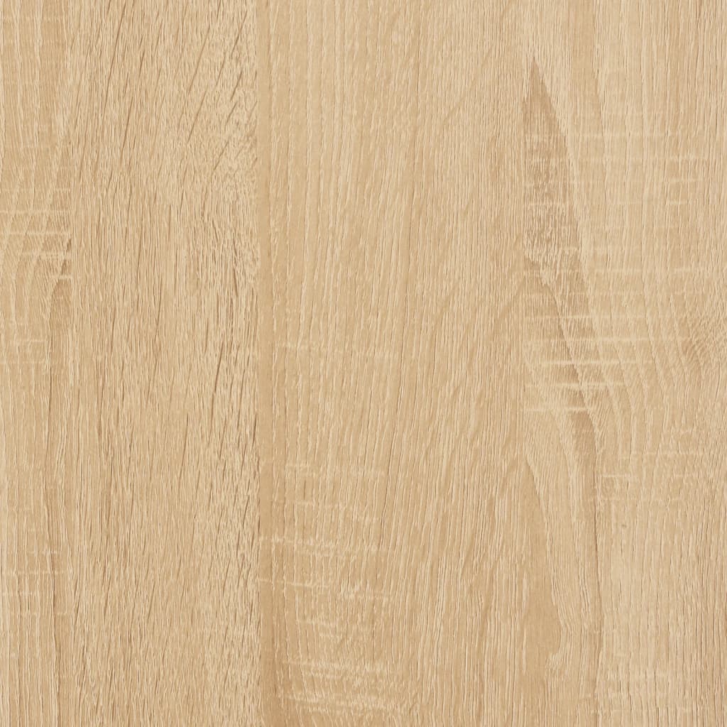 Skjenk sonoma eik 69,5x34x90 cm konstruert tre vidaXL