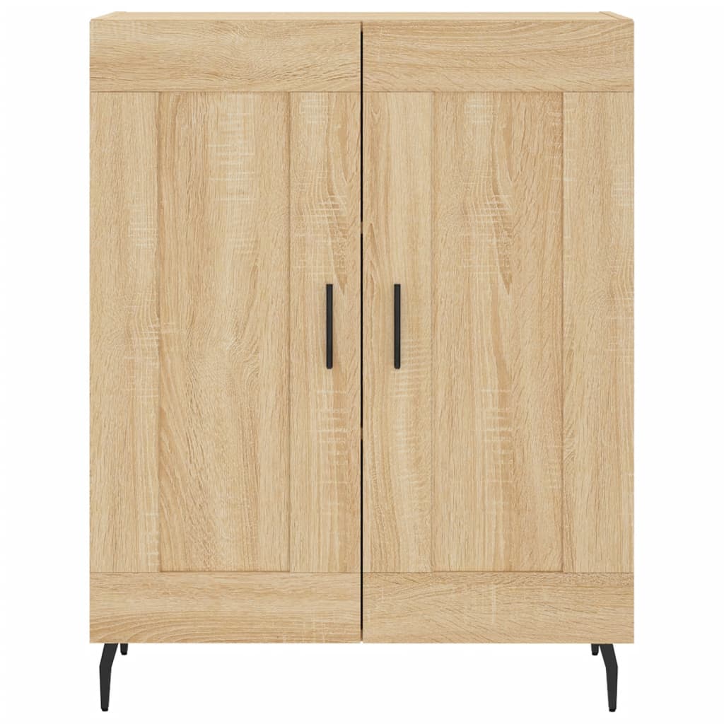 Skjenk sonoma eik 69,5x34x90 cm konstruert tre