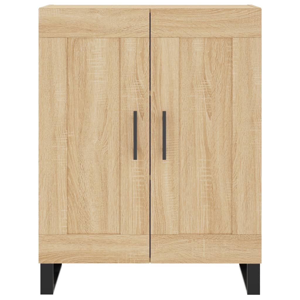 Skjenk sonoma eik 69,5x34x90 cm konstruert tre