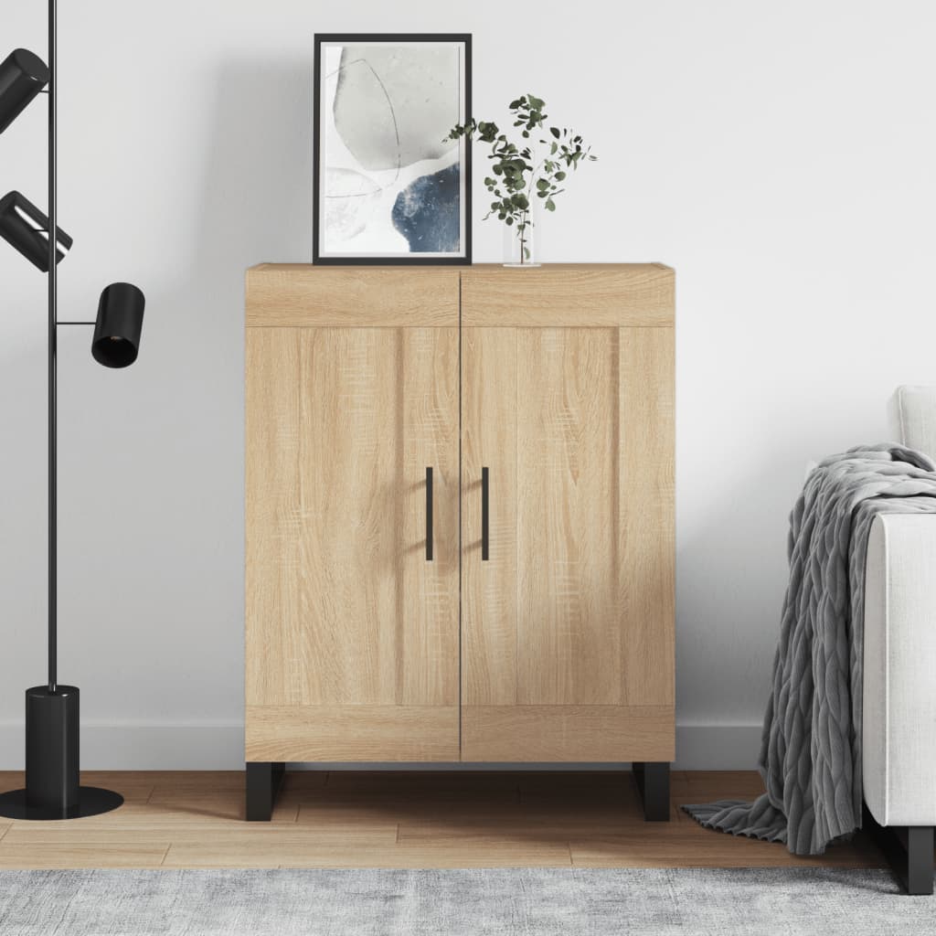 Skjenk sonoma eik 69,5x34x90 cm konstruert tre