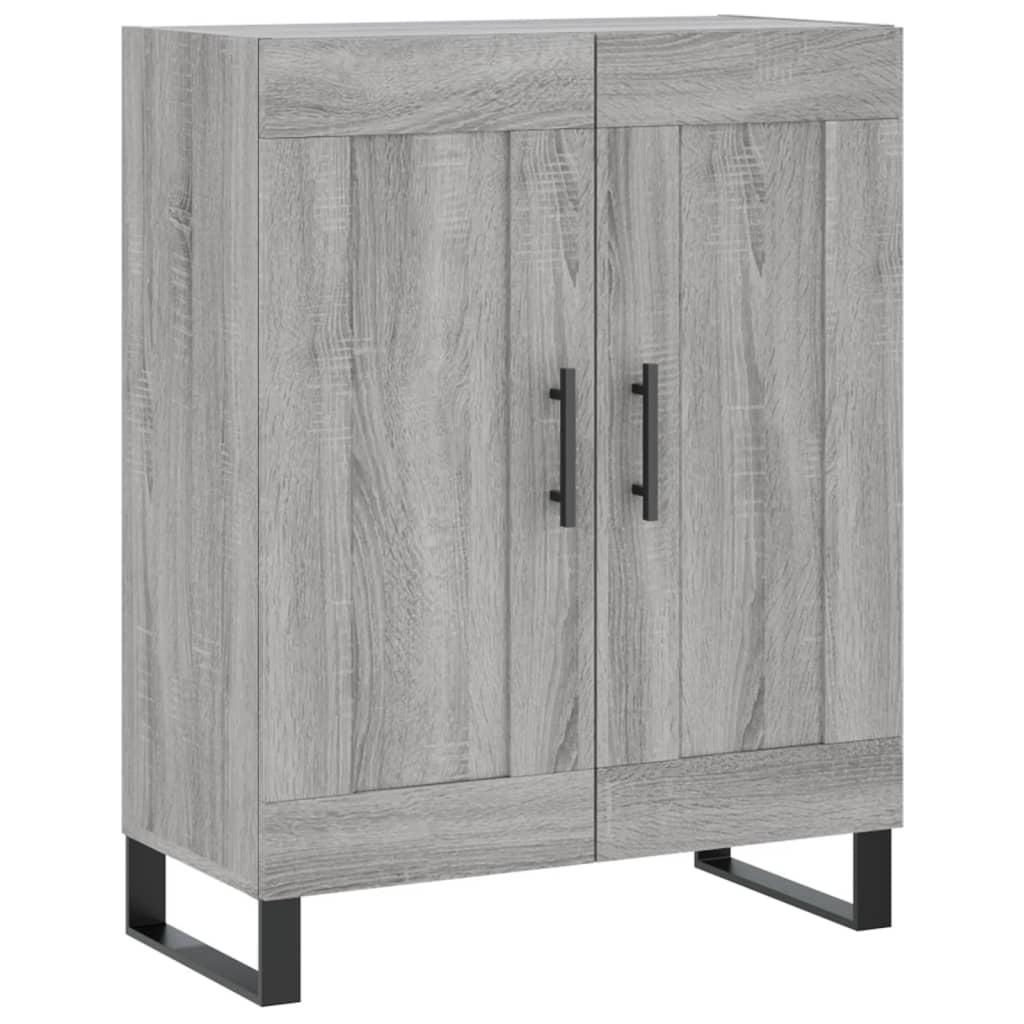 Skjenk grå sonoma 69,5x34x90 cm konstruert tre vidaXL