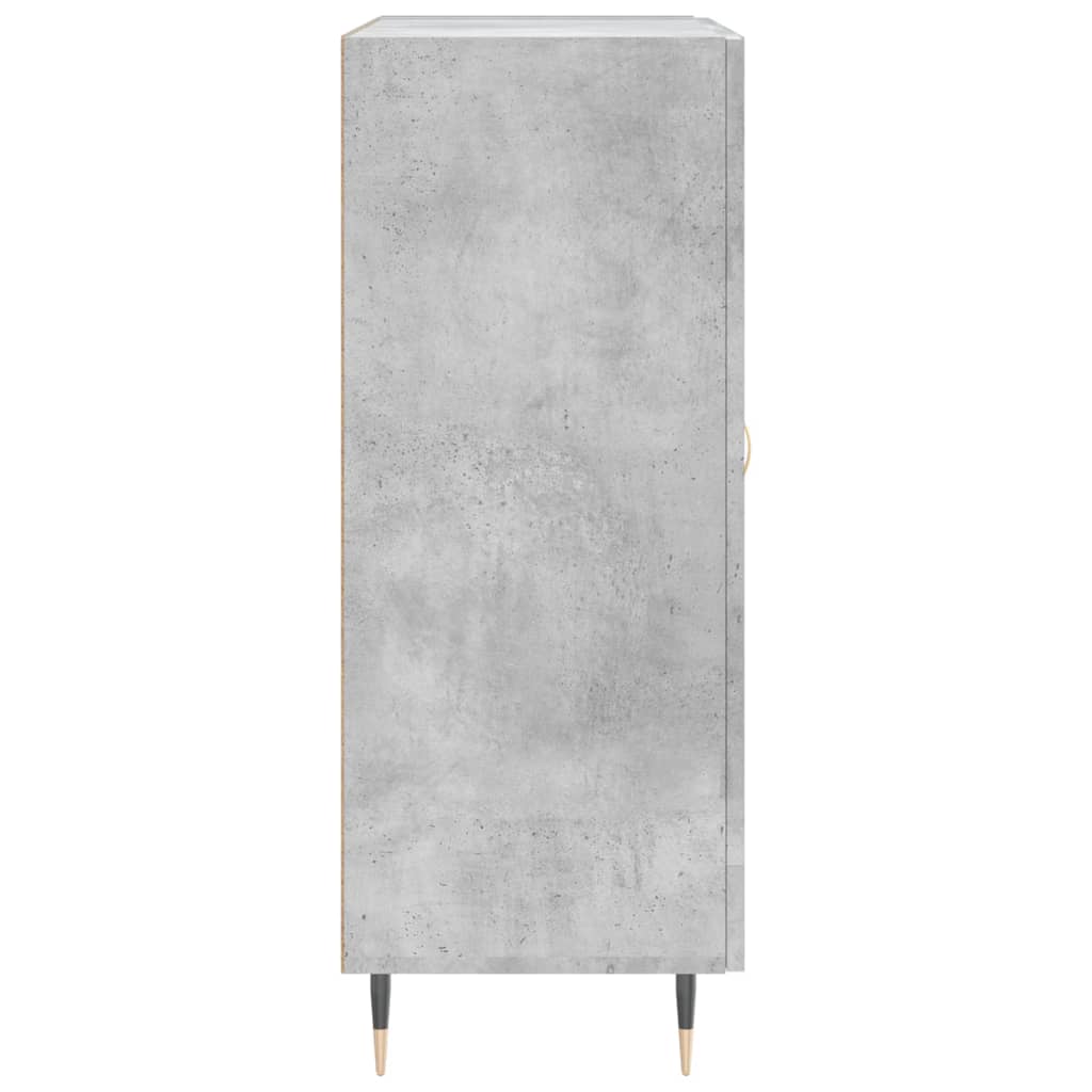 Skjenk betonggrå 69,5x34x90 cm konstruert tre