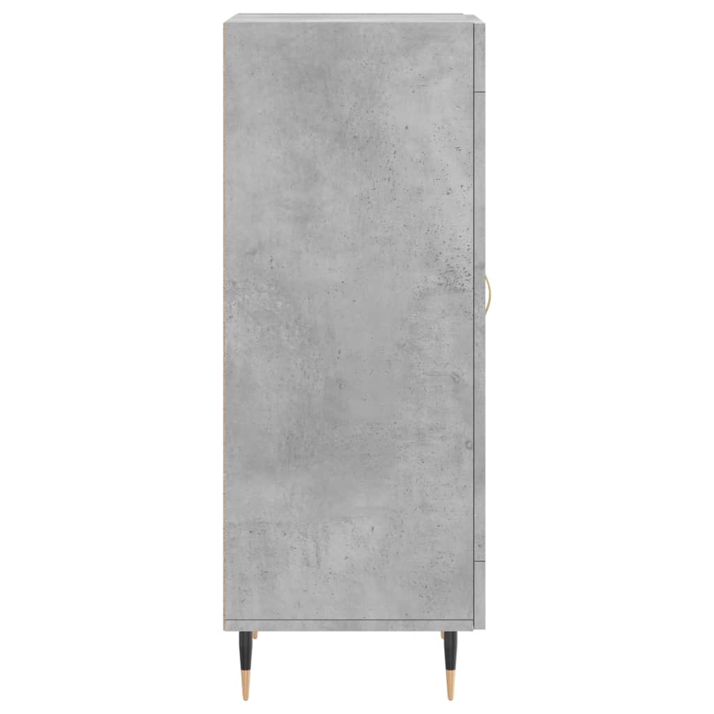 Skjenk betonggrå 34,5x34x90 cm konstruert tre