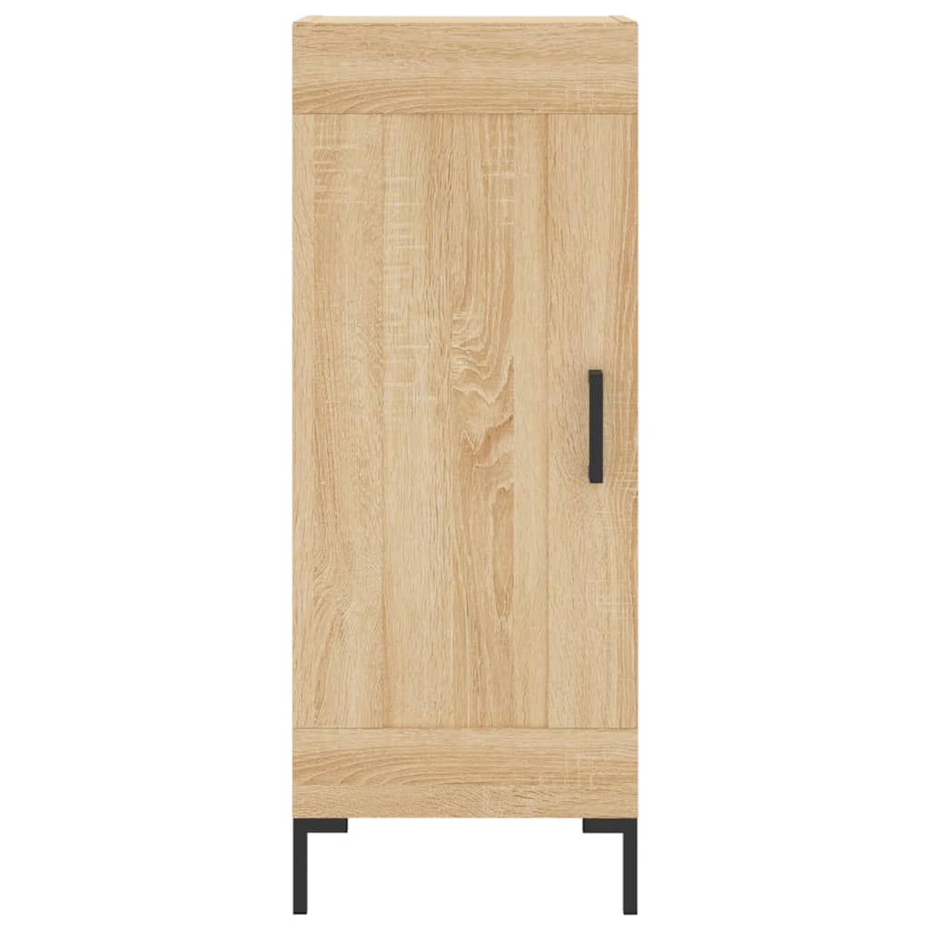Skjenk sonoma eik 34,5x34x90 cm konstruert tre