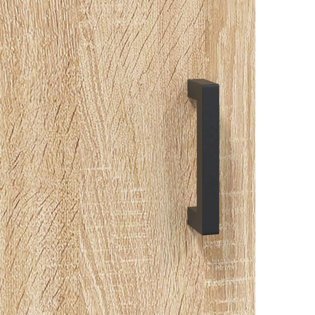 Skjenk sonoma eik 34,5x34x90 cm konstruert tre